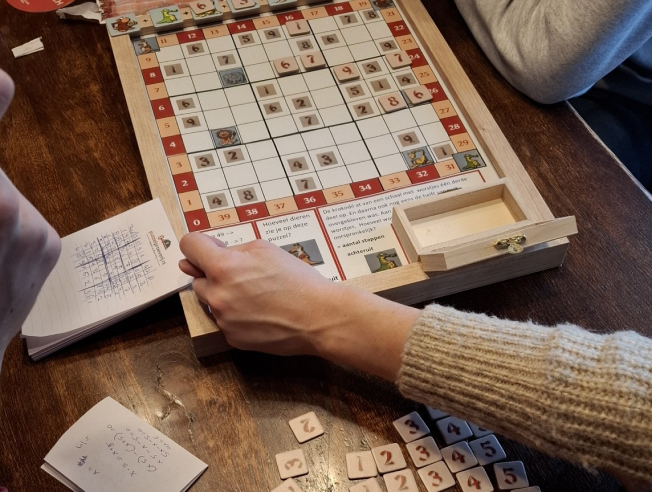 Puzzelproeverij als activiteit bij 't Karrewiel